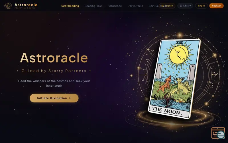 Screenshot of Astroracle