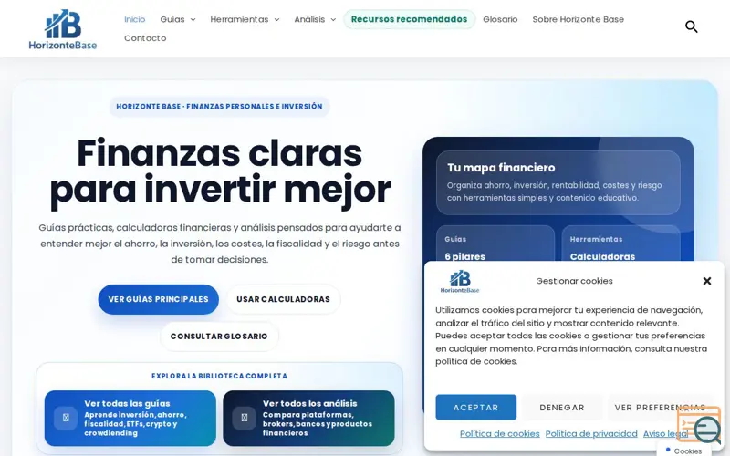 Screenshot of Horizonte Base