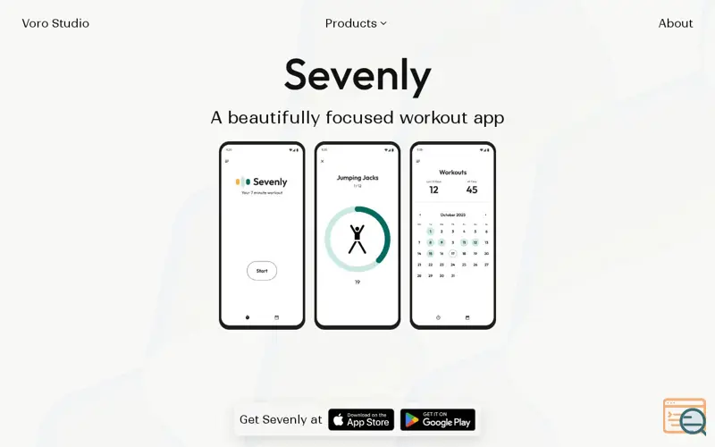 Screenshot of Sevenly