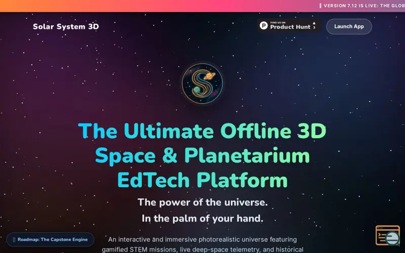 Screenshot of Version 7.12