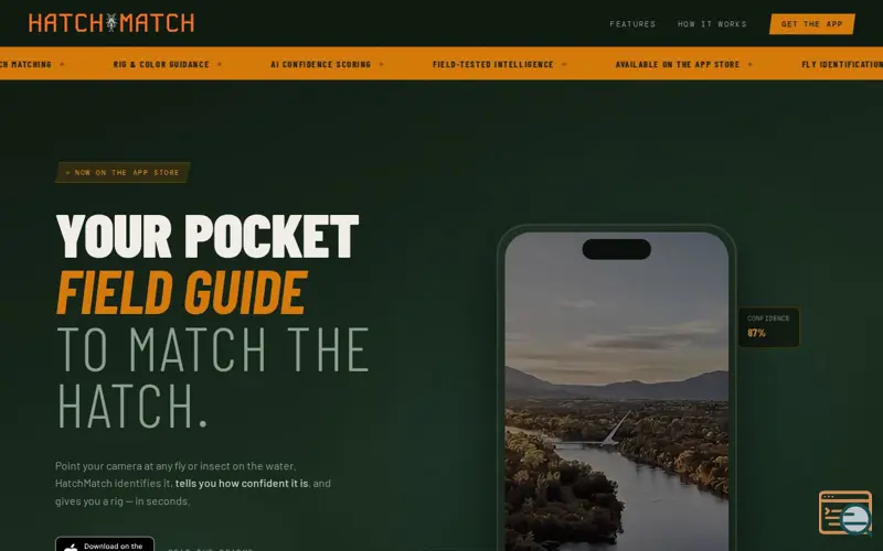 Screenshot of HatchMatch