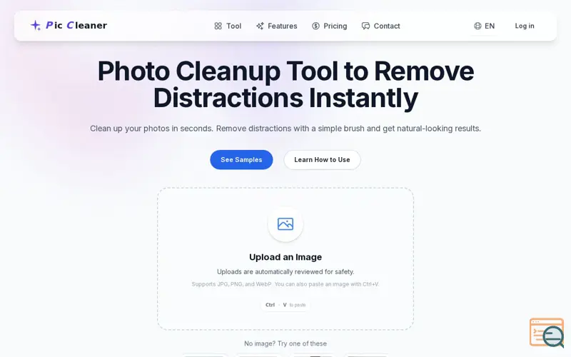Screenshot of Pic Cleaner