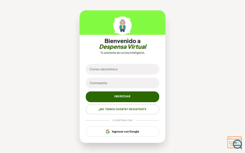 Screenshot of Despensa Virtual