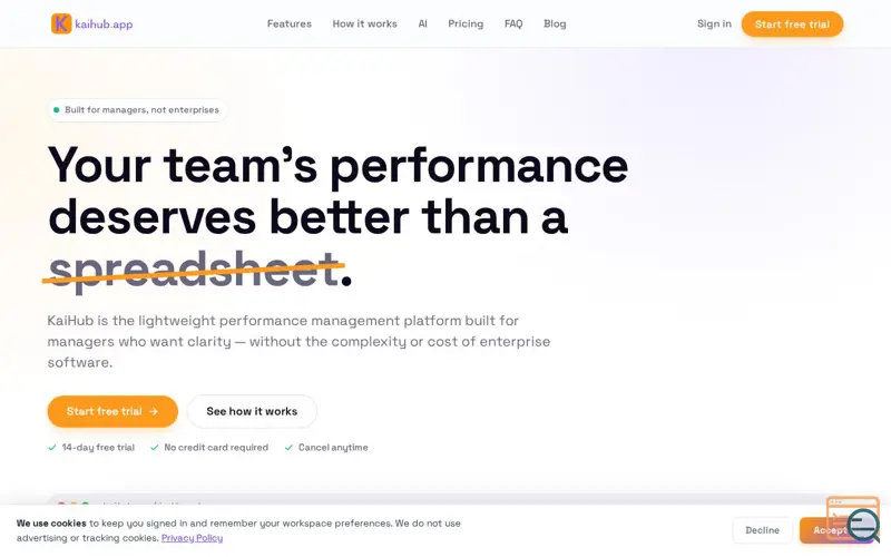 Screenshot of KaiHub