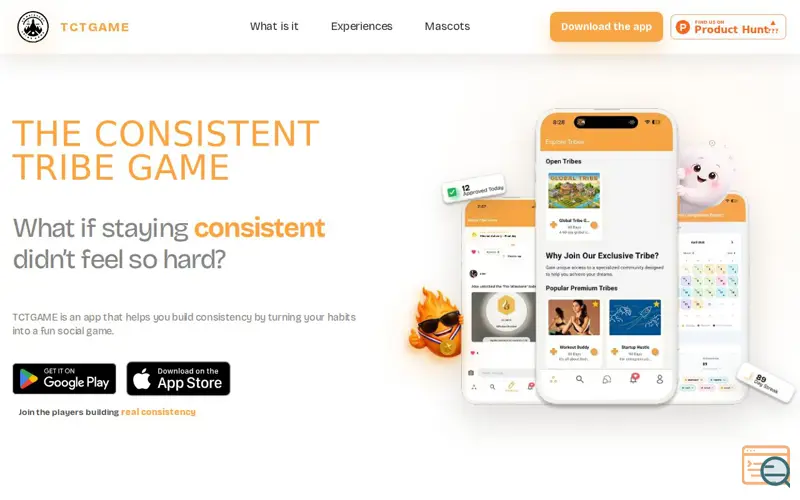 Screenshot of TCTGame : Social Habit Tracker