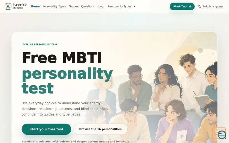 Screenshot of iTypeLab