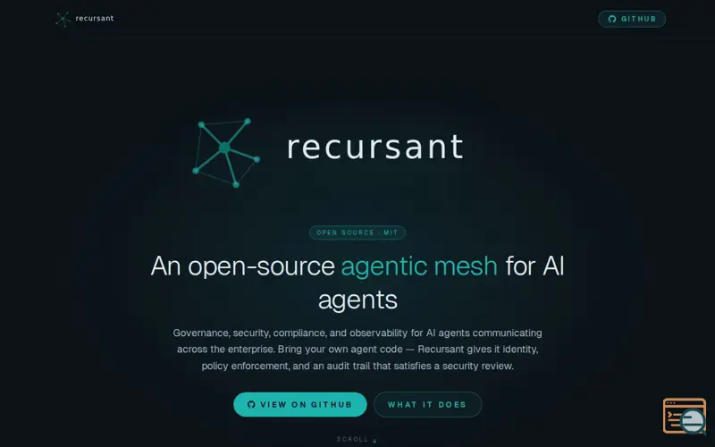Screenshot of Recursant