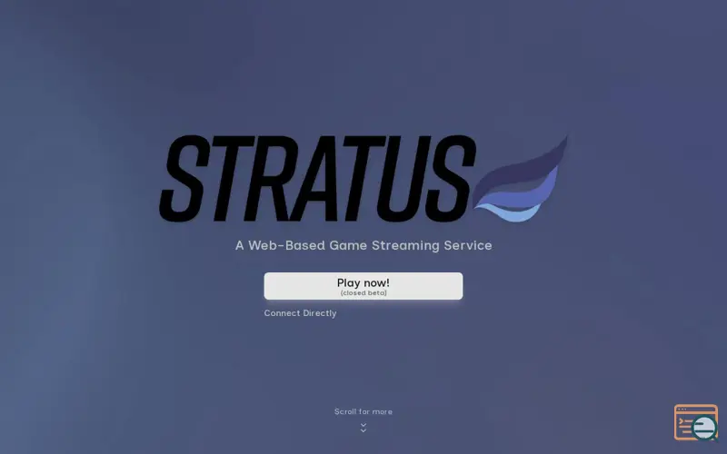 Screenshot of Playstratus