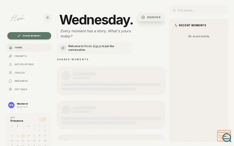 Screenshot of Hisubi