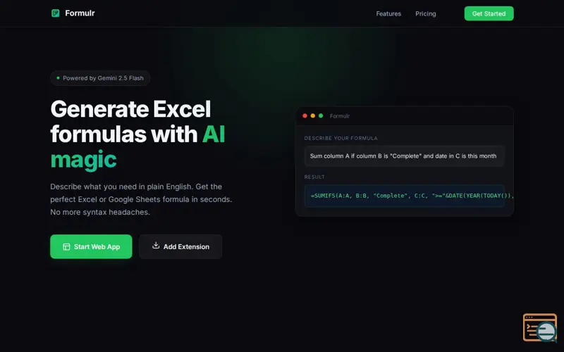 Screenshot of Formulr