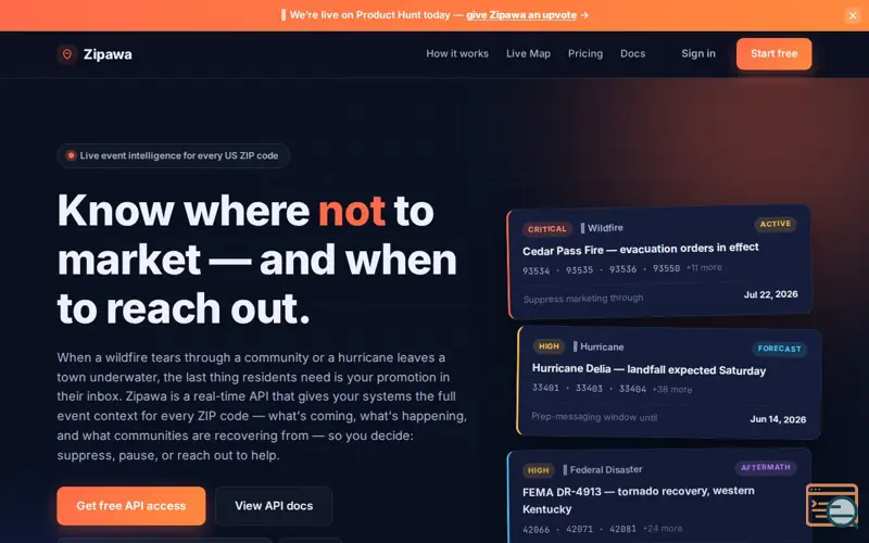 Screenshot of Zipawa