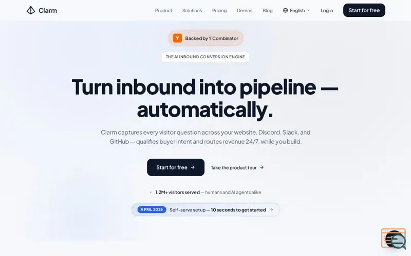 Screenshot of Clarm