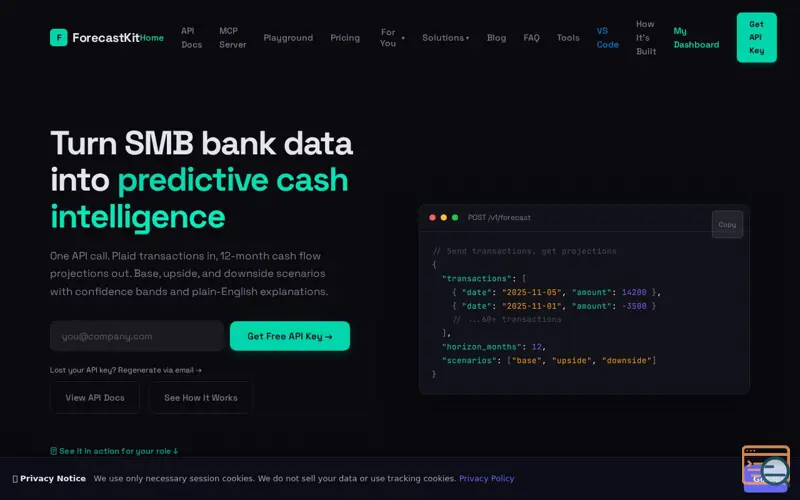 Screenshot of ForecastKit