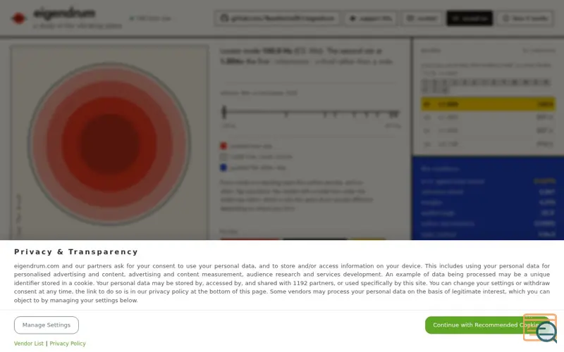 Screenshot of Eigendrum