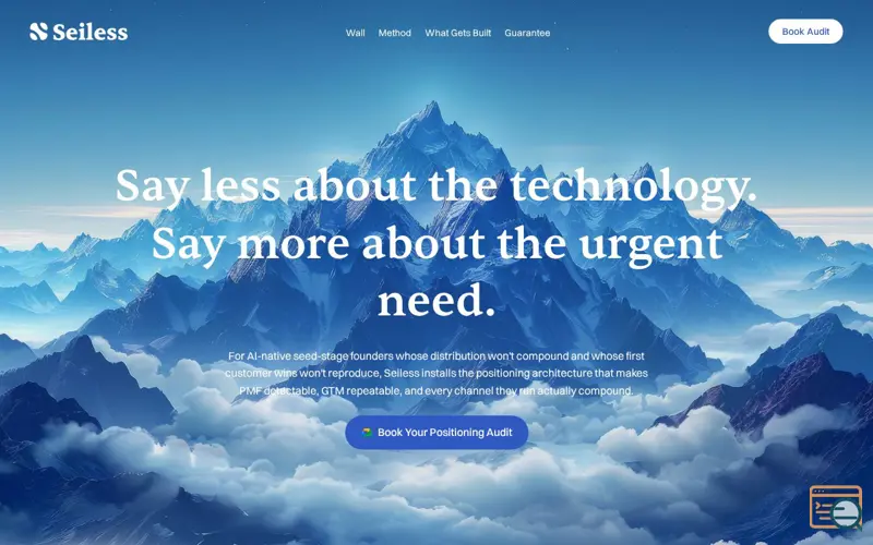 Screenshot of Seiless