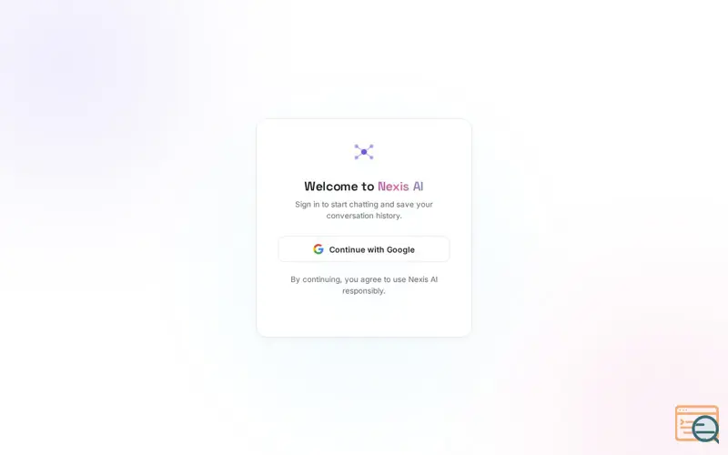 Screenshot of Nexis AI