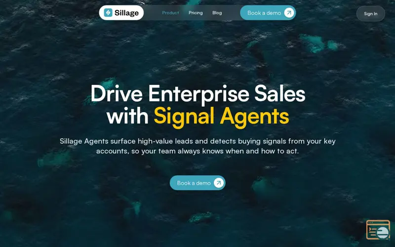 Screenshot of Sillage