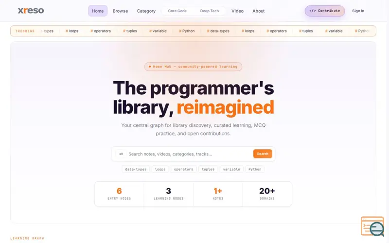 Screenshot of xreso, a launch using Microsoft OneDrive