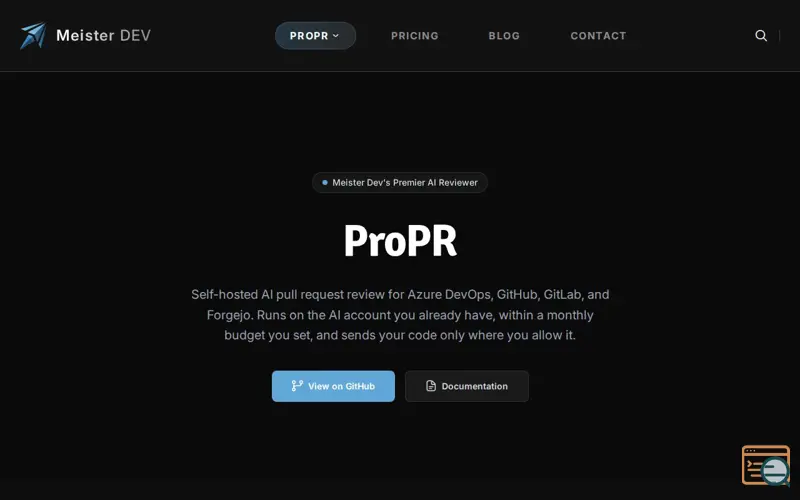Screenshot of ProPR