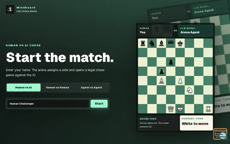 Screenshot of MindBoard Arena