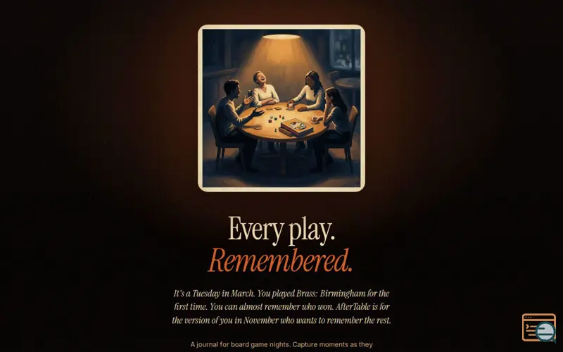 Screenshot of AfterTable