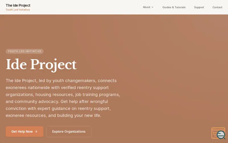 Screenshot of The Ide Project