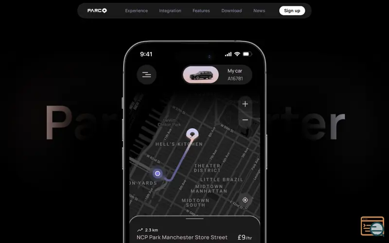 Screenshot of Parc AI