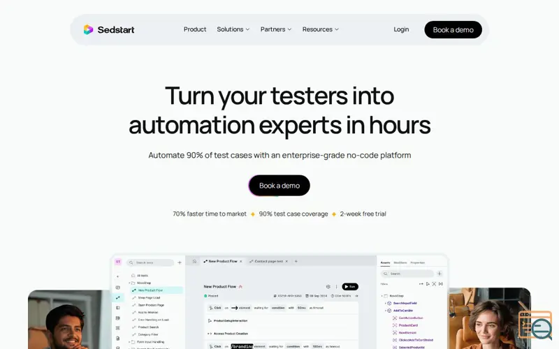Screenshot of Sedstart, a launch using Sophos