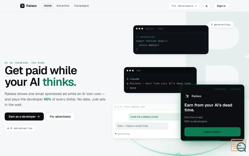 Screenshot of Raliess