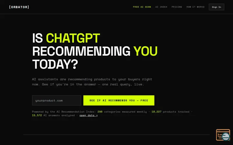 Screenshot of Orbator
