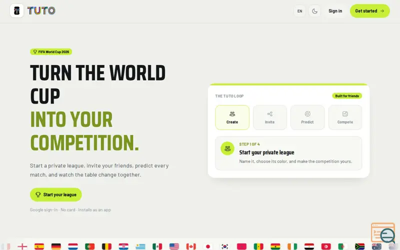 Screenshot of Tuto