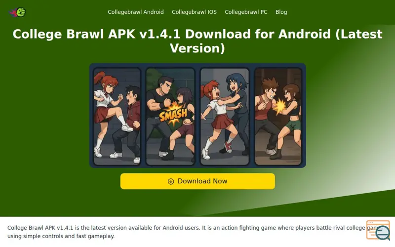 Screenshot of Collegebrawl