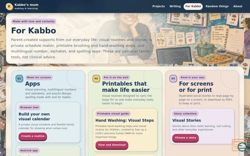 Screenshot of Tonima