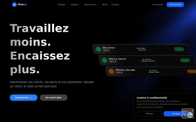 Screenshot of FirmUp