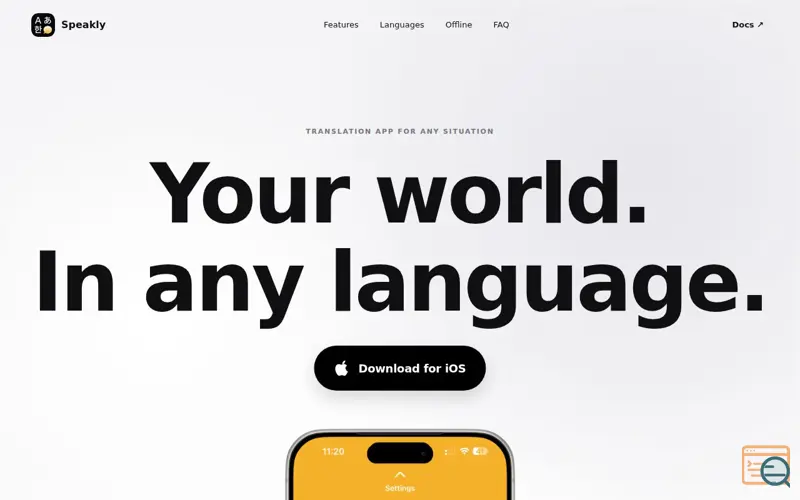 Screenshot of Speakly - Translate