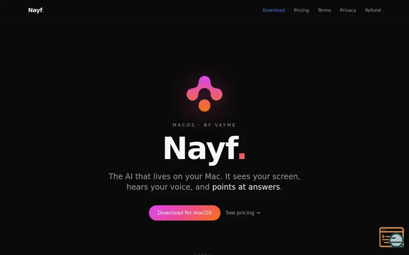 Screenshot of Nayf