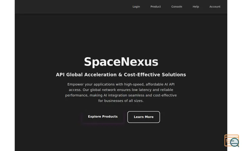 Screenshot of SP API
