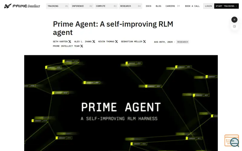 Screenshot of Prime Agent
