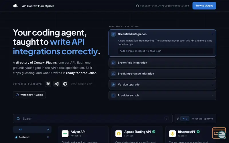 Screenshot of Context