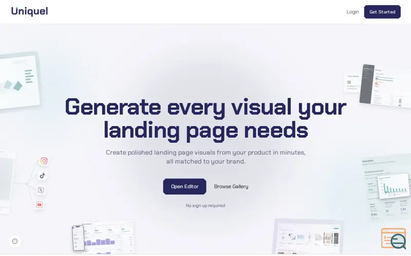 Screenshot of Uniquel