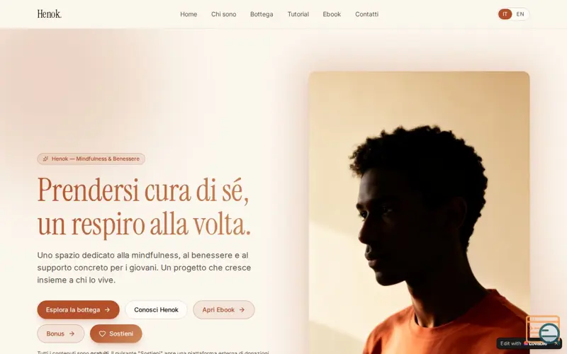 Screenshot of Henok