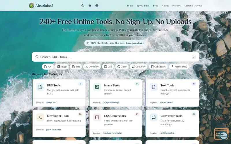 Screenshot of Absolutool