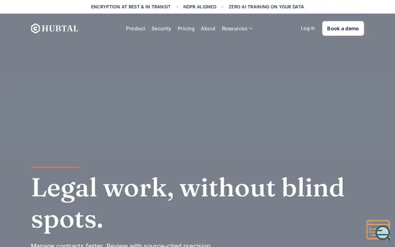 Screenshot of Hubtal