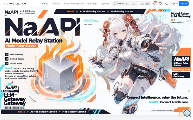 Screenshot of NaAPI
