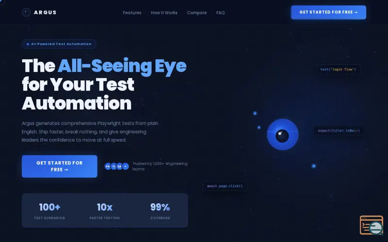 Screenshot of Argus