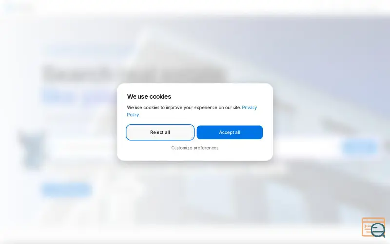 Screenshot of Seeki.eu