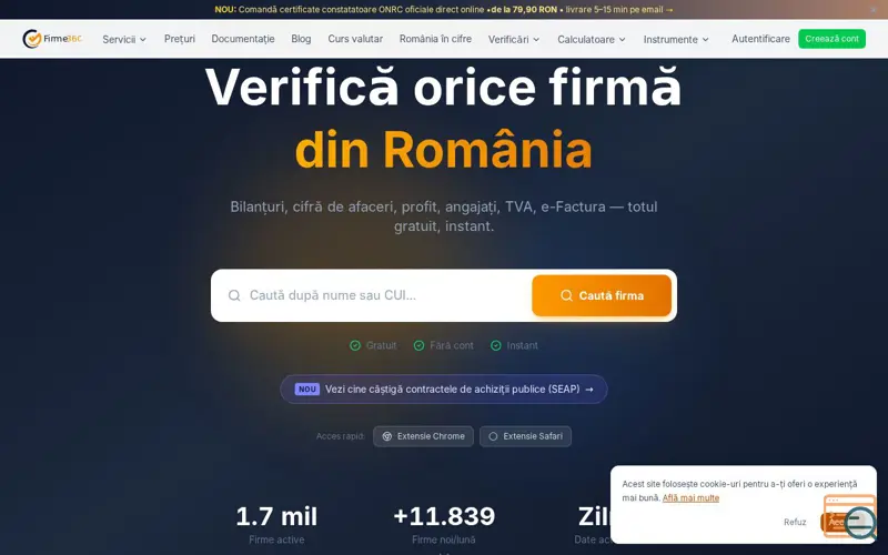 Screenshot of Firme360