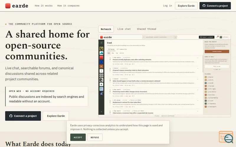 Screenshot of Earde