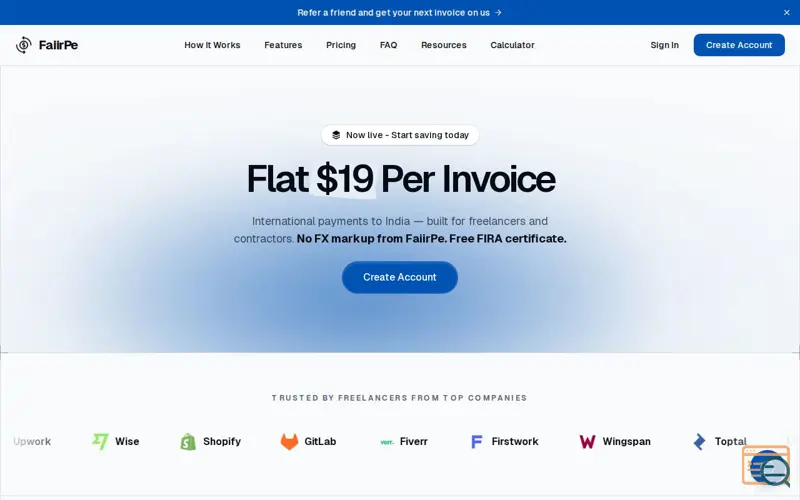 Screenshot of FaiirPe