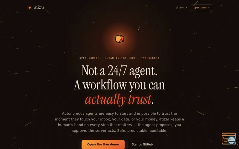 Screenshot of Atizar